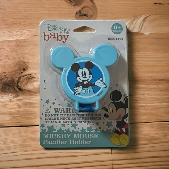 Disney Baby Mickey Mouse Pacifier Holder - Picture 1 of 3
